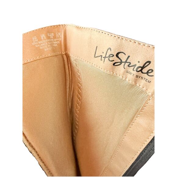 LifeStride Womens Bristol Black Knee-High Boots Shoes 9 Medium - Picture 5 of 5